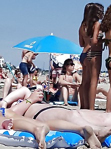 Good Butt Teen At Beach