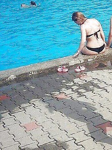 Spy Pool Mix Bikini Sexy Ass Women Romanian