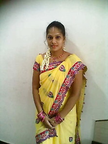 Darshini, Newly Married Tamil Wife Young Desi Bhabhi
