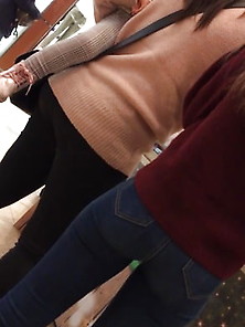 Candid Jeans Pawg Skin Tight Jeans