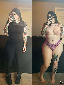 Sexy Goth Selfies
