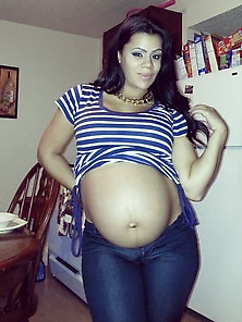 Pregnant Latina Facebook Find (3)