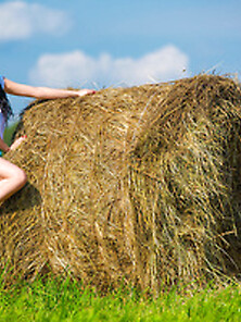 Sexy Farm Girl Posing