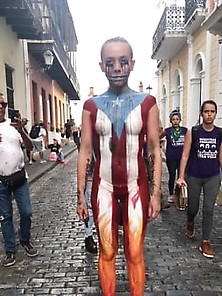 Protesta En Puerto Rico