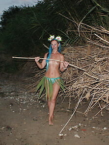 Savage Girl In The Reed