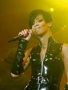 Rihanna In Pvc