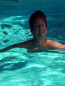 Naked Swim In The Pool
