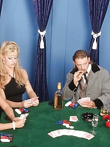 Hot Fivesome At The Pokertable