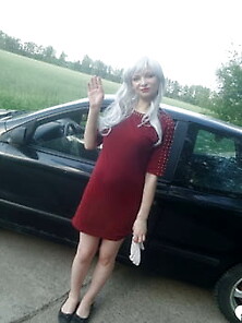 Beautiful Blonde Wants You In Her Car
