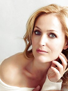 Stage And Screen Actress Gillian Anderson