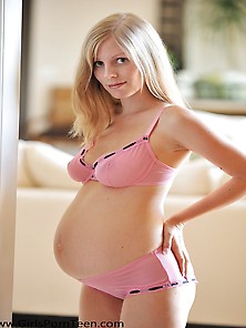 Leah 26 Weeks Pregnant This Ftv Cute Quiet Blonde Lactate