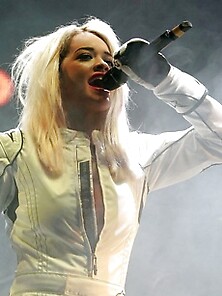 Wild Rita Ora Nipslip On Stage At Wembley
