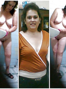 Mature 60 Year Old Dressed And Undressed