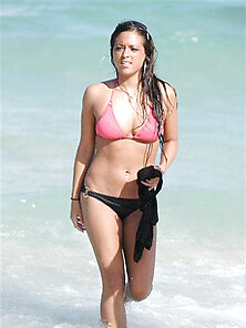 Audrina Patridge Covered In Just Soap Suds