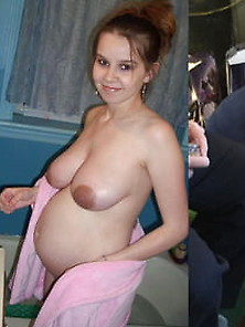 Sexy Dressed & Undressed Pregnant Women