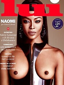 Naomi Campbell Topless Photo