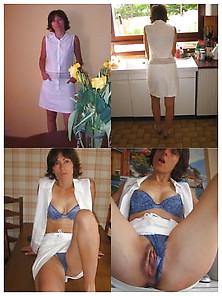 Collage Pupute Habillee Lingerie A Poil