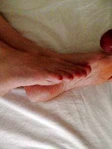 Wife's Feet This Morning