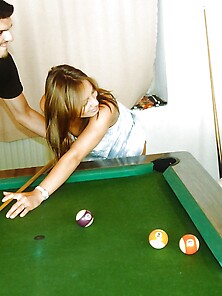 It Isn't Interesting To Play Pool With Slut So Threesome Is Pref