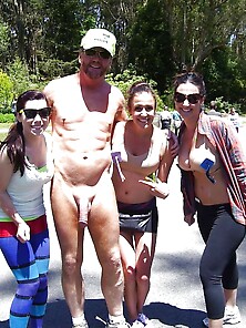 Girls And Man Sausage In Public (Cfnm)