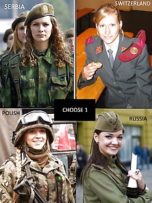 Choose Uniform: Soldiers And Military Girls