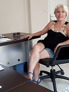 Turkish Mature Mom Olgun Anne Blonde Bbw Dolgun