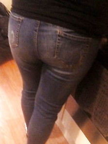 Pawg Chav In Jeans Smoking Candids