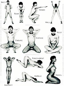 Submissive Positions Training Poses. 