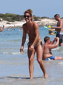 Topless Girls At Beach