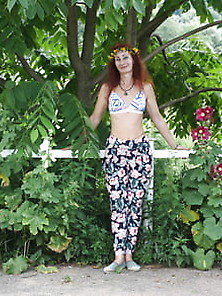 In Pants With Flofer Print