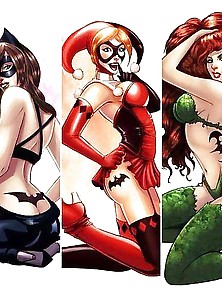 Harley Quinn & Poison Ivy
