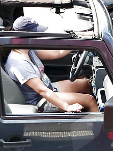 Legs In A Jeep