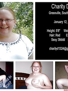 Exposed Mature Slut - Charity Davis From Greenville
