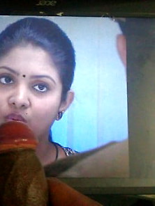 Gayathri Arun(Deepthi) Maallu Serial Actress Cock Tribute
