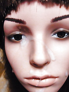My First Facial For My Mannequin Doll Head