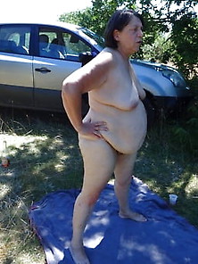Fat Mature Wife French Outdoor