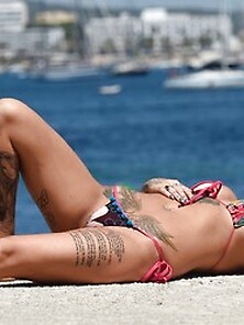 Jemma Lucy Bikini Photo Shoot In Ibiza