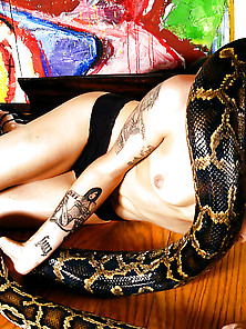 Naked Kurupt With Snake
