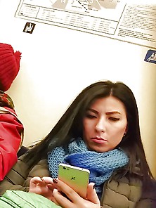 Spy Subway Teens Girl Face Romanian