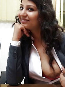 Indian Office Wife - Sex With Boss - Full Phone Set Leaked