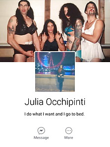 Julia Occhipinti Humiliation Body Writing Slur Exposed