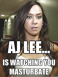 Time To Jerk Off To Aj Lee