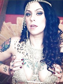 Tatooed Danielle Colby Stunning In Ink.