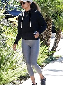 Halle Berry Cameltoe Outside A Gym In West Hollywood