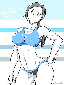 Cold-Eyed But Hot-Bodied! It's Wii Fit Trainer!