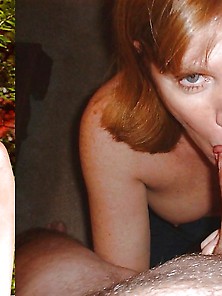 Cock Sucking Redhead Before And After