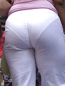 Milf Ass Transparent Pants