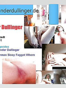 Alexander Dulinger Exposed Gay German World Sissy Fag Whore