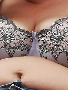 Wife Big Tits In Sexy Bra