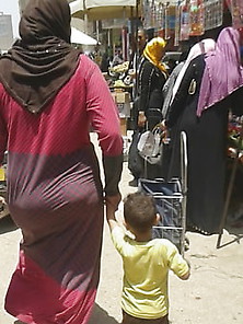 Arab Egyptian Hijab Young Slut Mom & Wife So Hot Ass 120